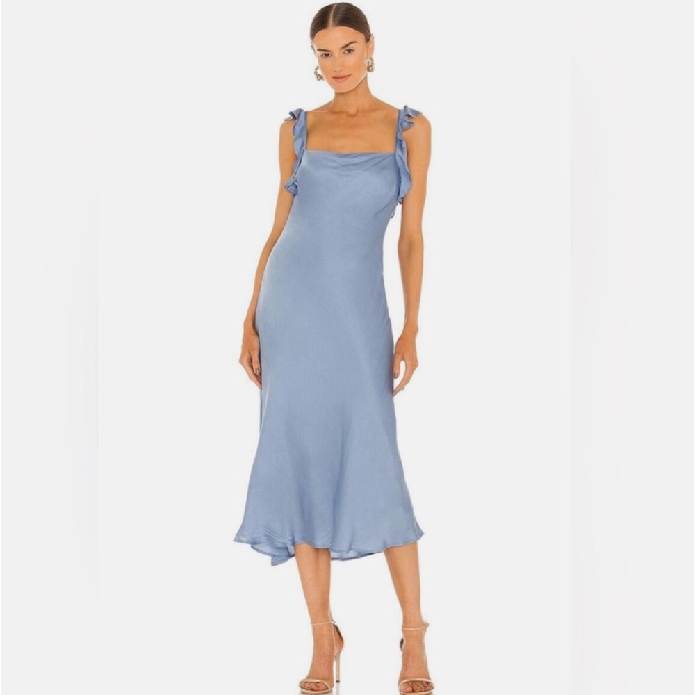 ASTR the Label Rina Satin Slip Dress Size Medium